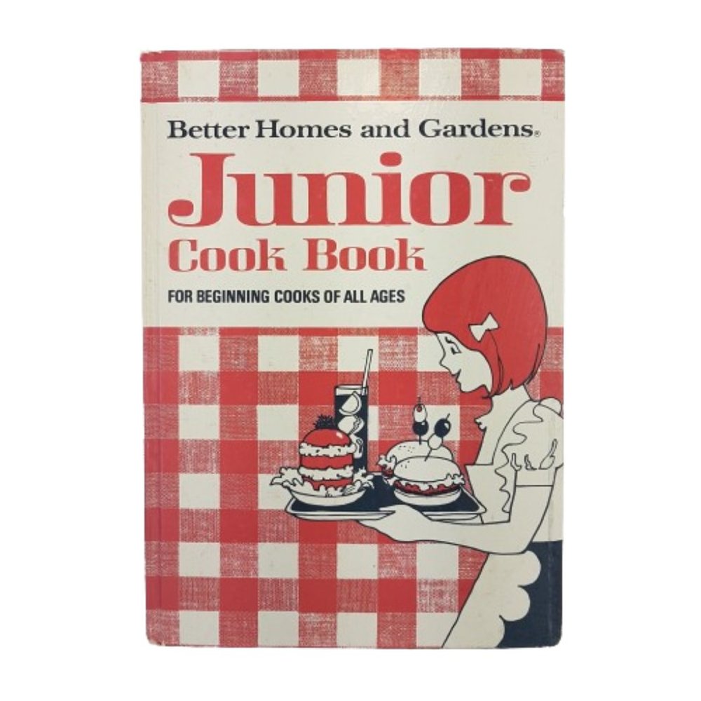 Vintage Better Homes & Gardens JUNIOR Cookbook Meredith Publishing Kids Cookbook